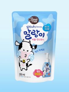 Shower Mate 柔软护手洗手液补充装 250ml (白牛奶香)