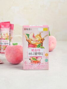 Damteo 桃子蜂蜜红茶 13g X 6包