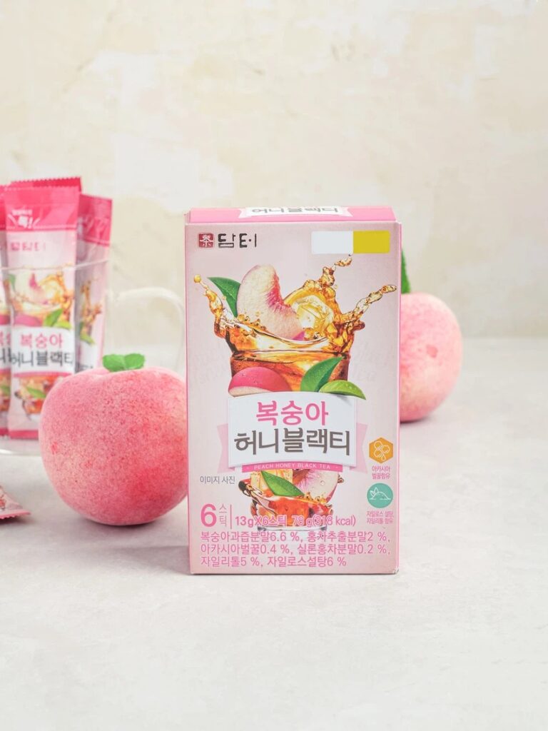 Damteo 桃子蜂蜜红茶 13g X 6包