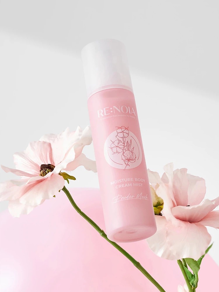 Renoia 身体 乳霜喷雾 粉末香型 150ml
