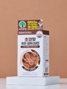 LG生活健康 巧克力味 活性益生菌粉 20包 20日量