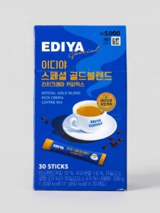 EDIYA Seupesyeol 金色 Beulrendeu Richi Keurema 咖啡混合装 30件