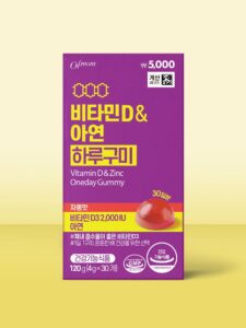 Obmoms 维生素D＆Ayeon 每日软糖 30日量