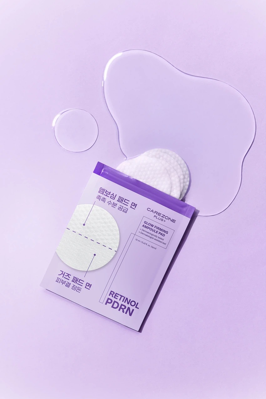 Carezone Plus 光彩弹力安瓶护肤湿巾 4片装