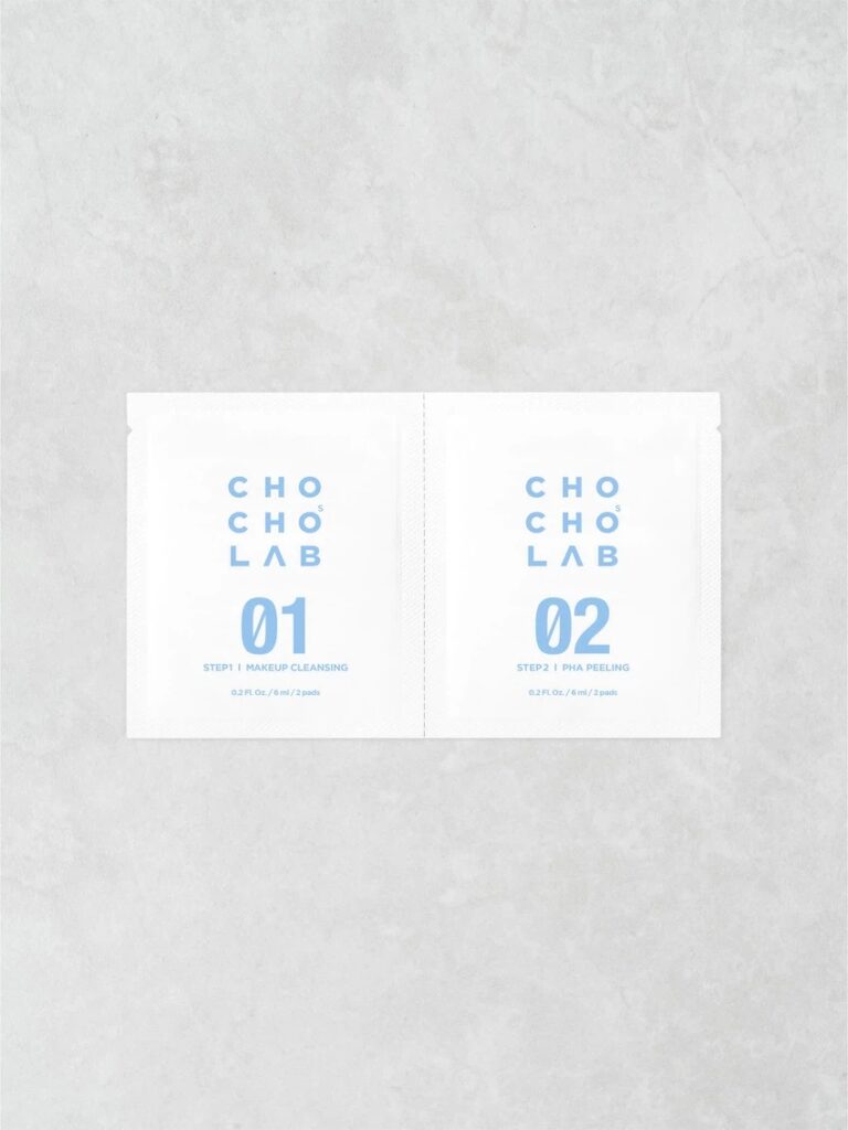 Chochoseuraep 清洁排毒 洁面去角质湿巾 4片