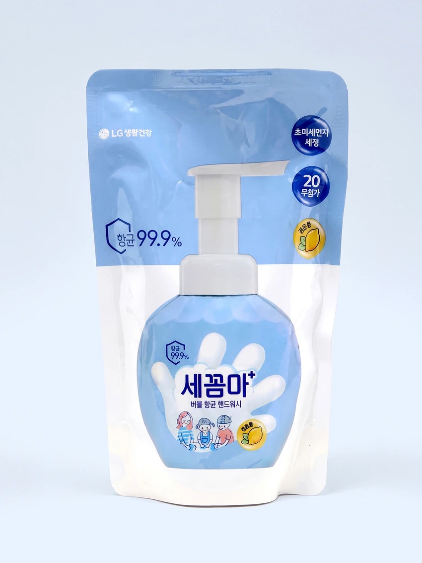 Sekkomma 泡沫抗菌洗手液 补充装 200ml 柠檬香