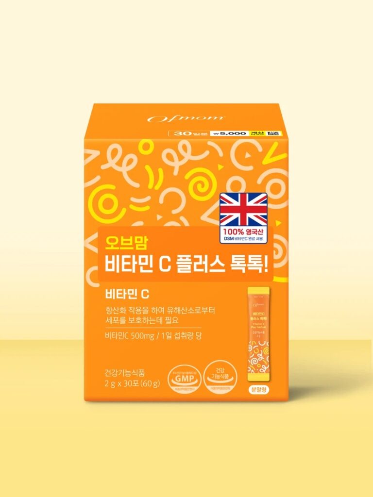 Obmoms 维生素C Plus Toktok! 30日量