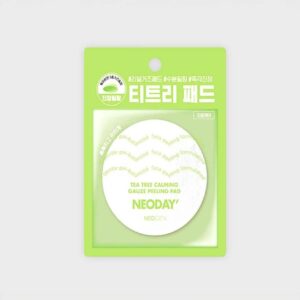 Neoday 茶树 舒缓 纱布去角质湿巾
