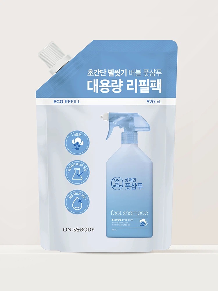 On The Body 国民美妆品 足部洗发水 补充装 Koteun Hyang 520ml