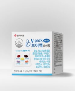 安国药品 V Pack 男士 多效合一复合维生素 面膜7包