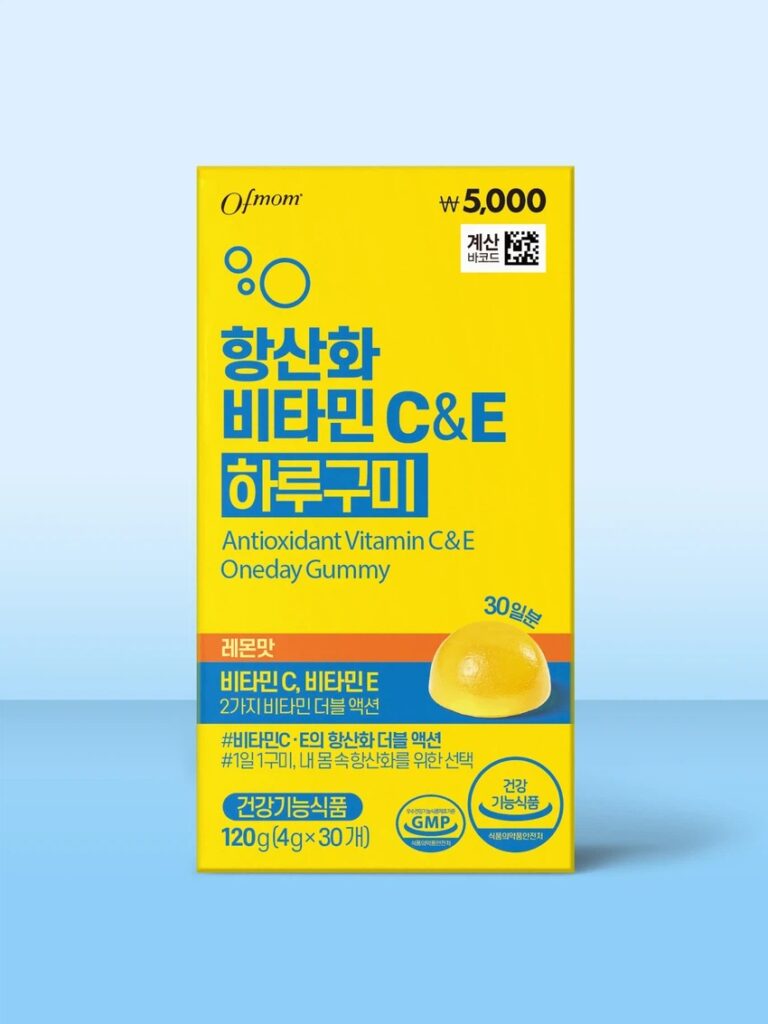 Obmoms 维生素C＆E 每日软糖 30日量