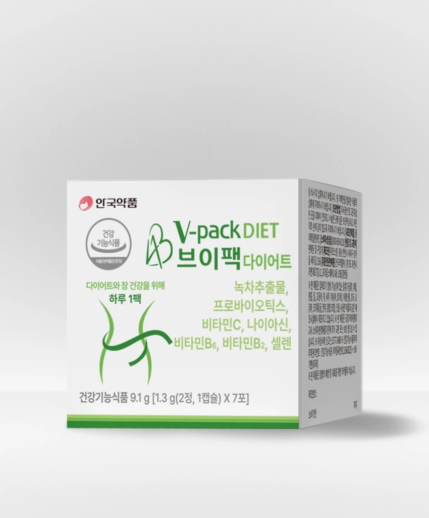 安国药品 V Pack 瘦身益生菌 多效合一复合维生素 面膜7包