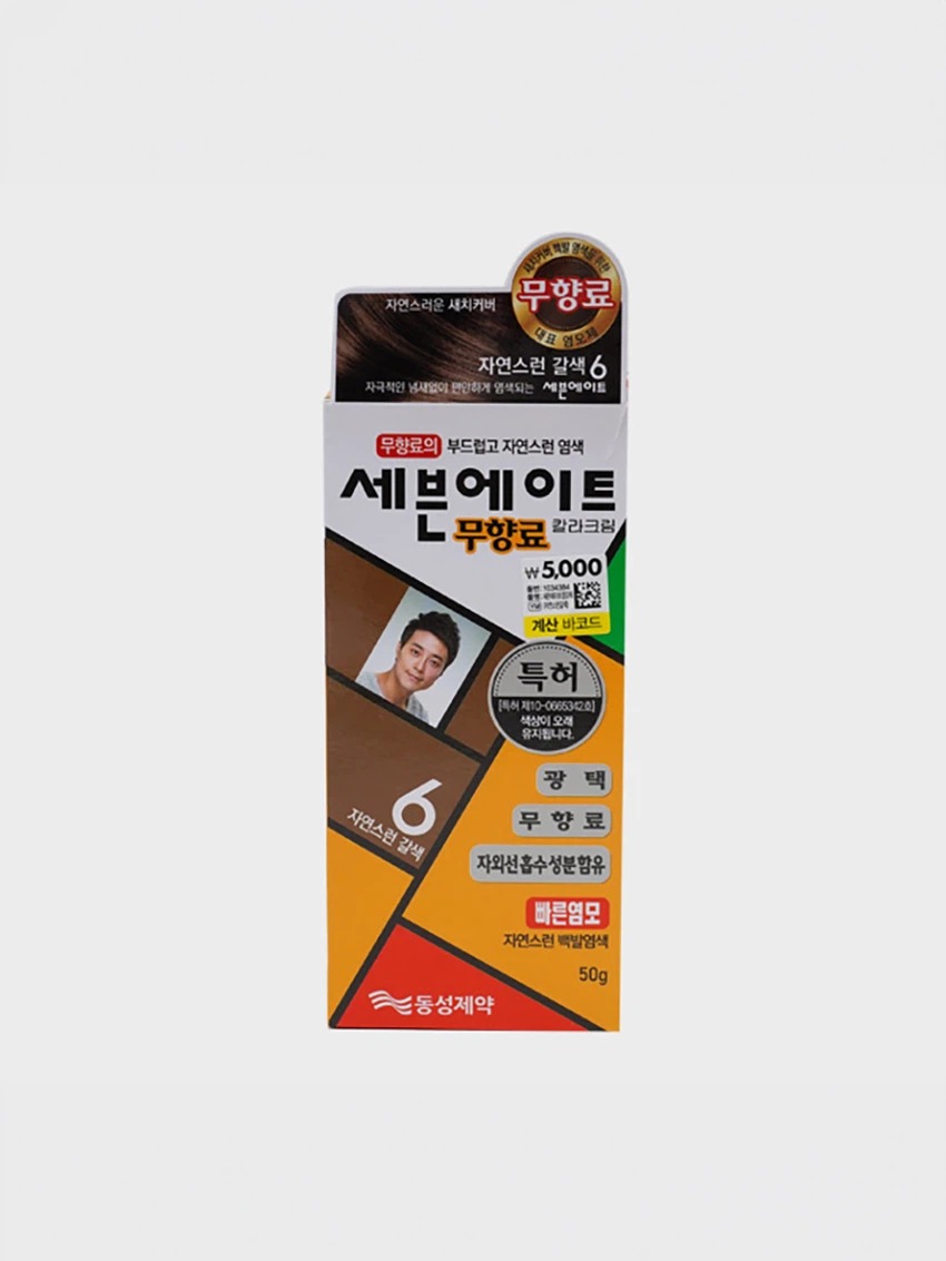 Sebeuneiteu 染发剂 Jayeonseureongalsaek