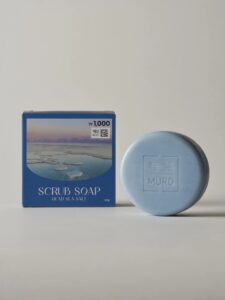 Muro 死海盐 磨砂香皂 90g