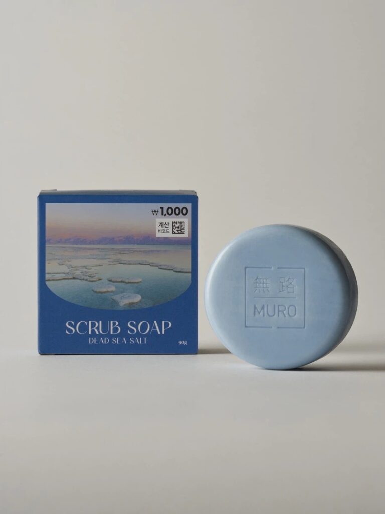 Muro 死海盐 磨砂香皂 90g