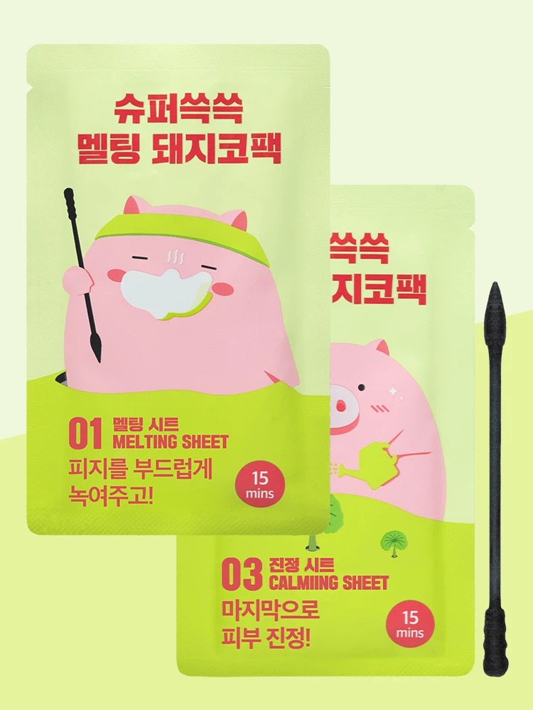 M Factory Syupeosseuksseuk 融化 Dwaeji鼻贴(1Hoebun) 面膜