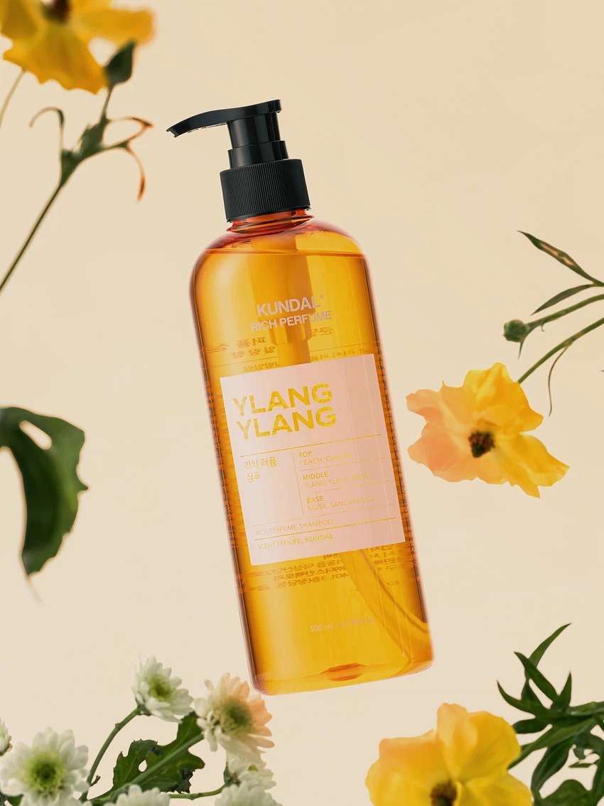 Kundal 丰盈香氛洗发水 500ml 依兰