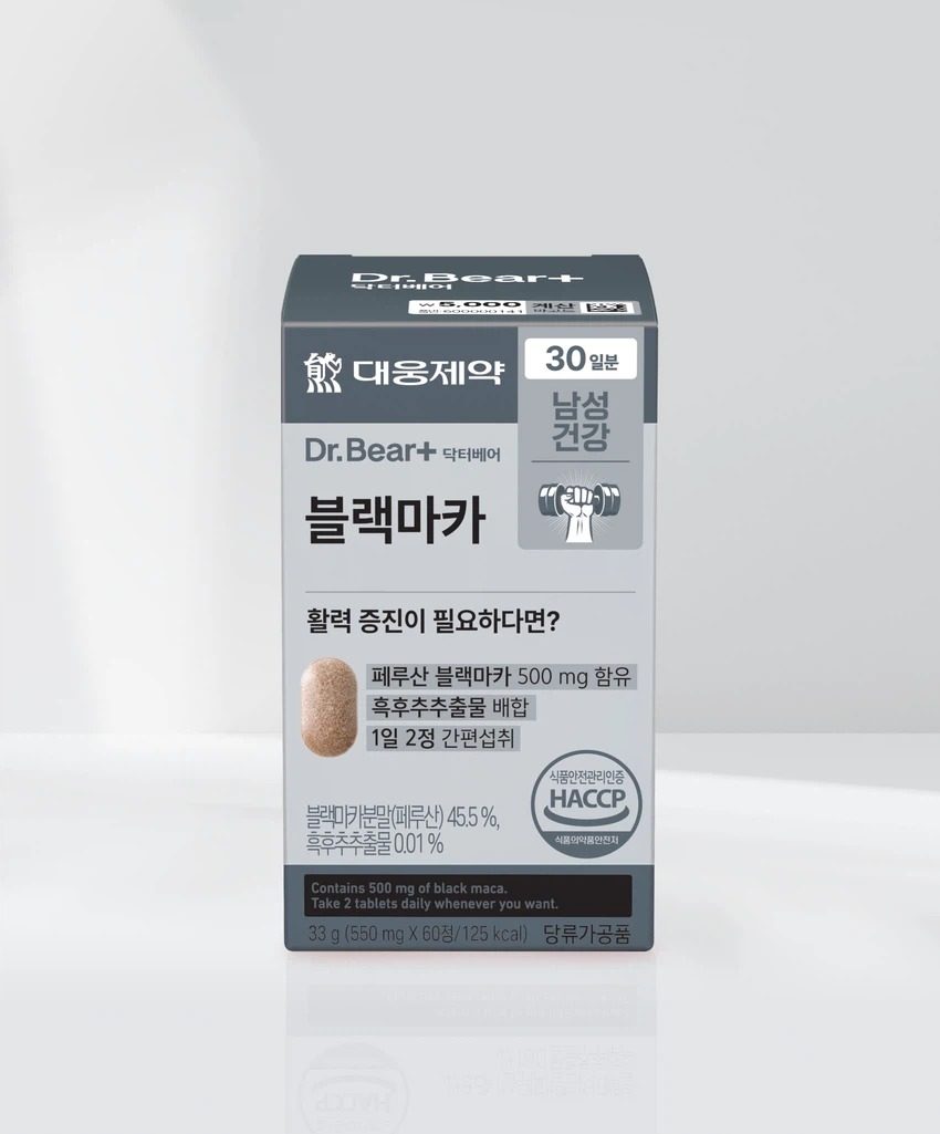 大熊制药 黑色Maka 60片 30日量