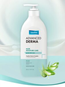 凡士林 皮肤科学型 每日装 芦荟 修护乳液500ml