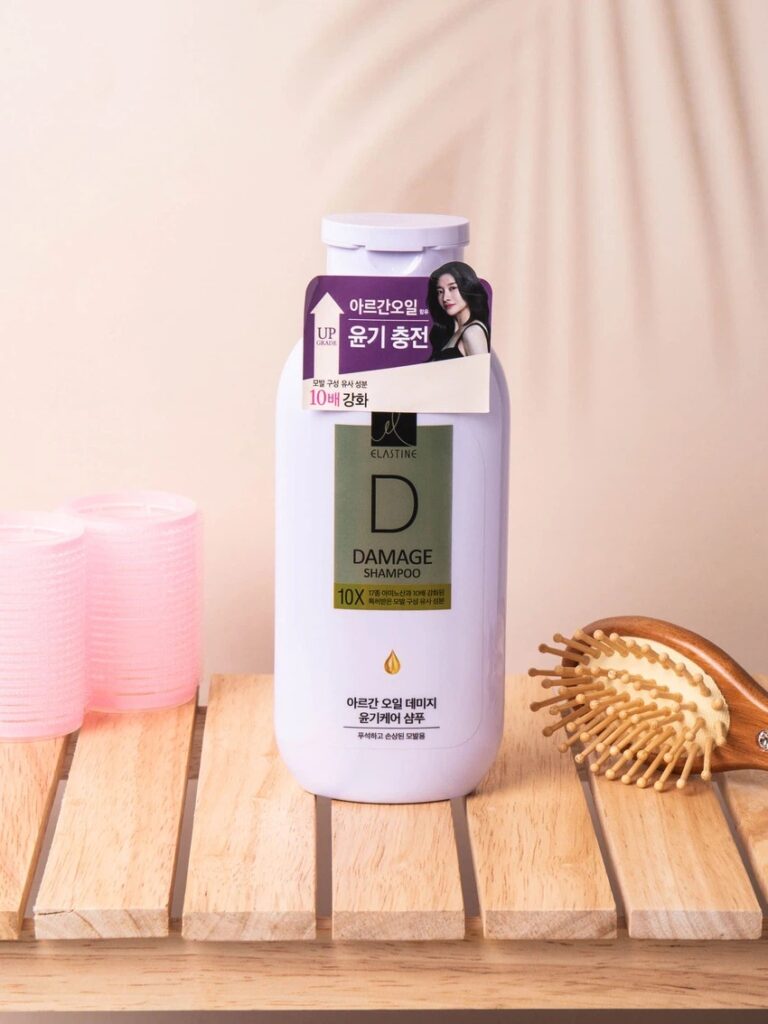 Elastine 摩洛哥坚果油 Demiji Yun主机 修护 10X 洗发水 200ml