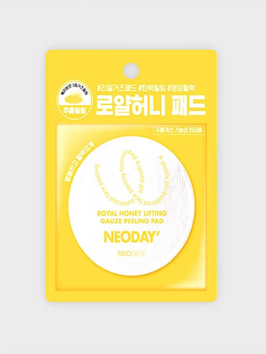 Neoday Royal蜂蜜 弹力 纱布去角质湿巾