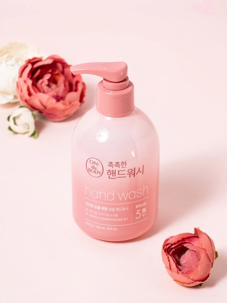 国民美妆品 On The Body 香氛保湿洗手液 柠檬马鞭草香 300ml
