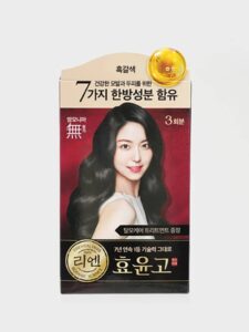 Ryeon 黑发秘策 效润高 染发膏 (深棕色)