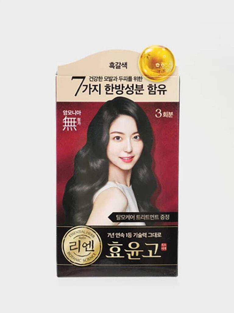 Ryeon 黑发秘策 效润高 染发膏 (深棕色)