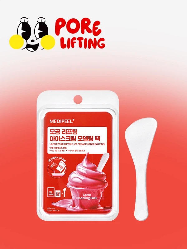MEDIFEEL美蒂菲 乳酸 毛孔紧致 冰淇淋塑形面膜 60g + 6g