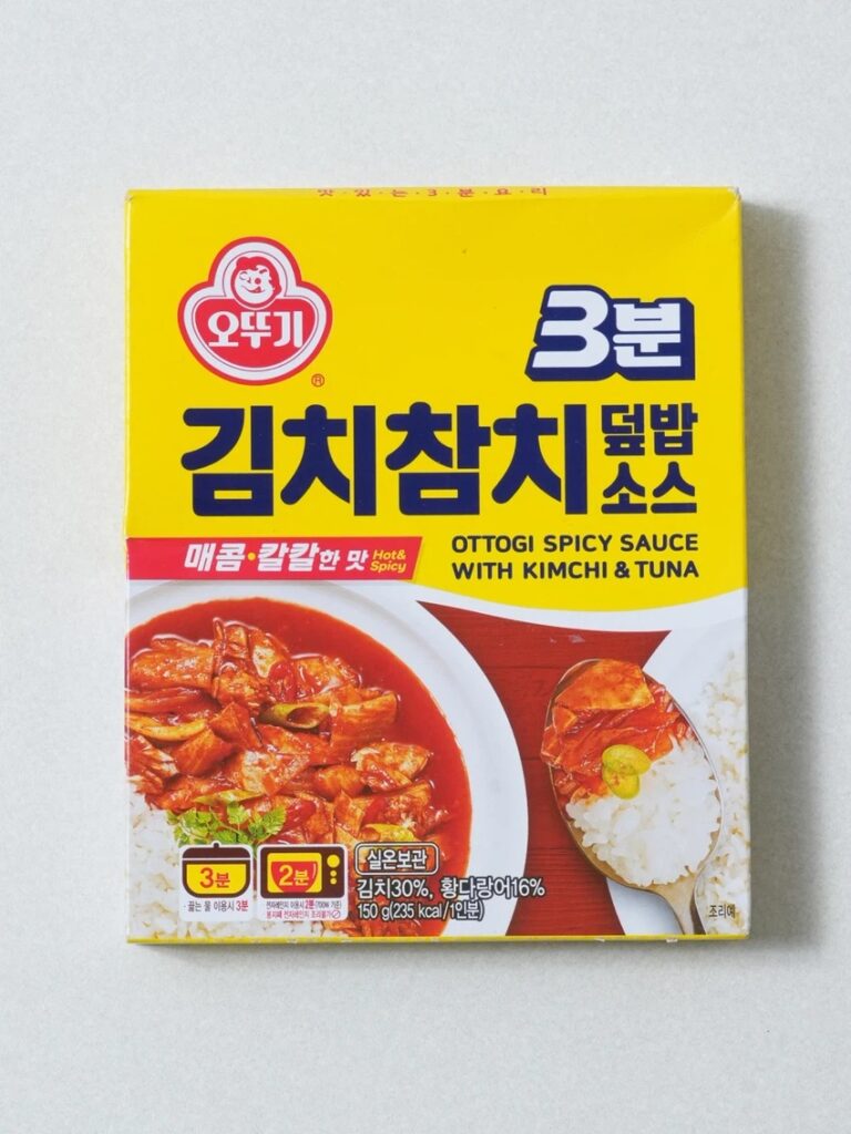 Ottogi 3Bun Gimchichamchideopbap Soseu 150g
