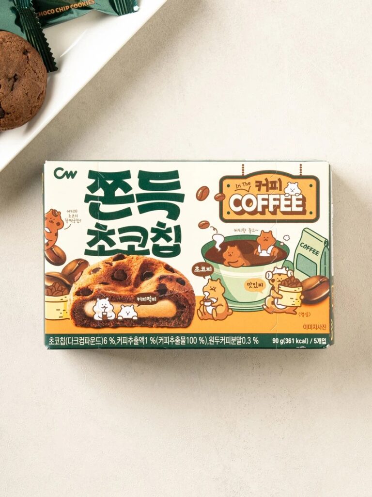 清宇 Jjondeuk 巧克力碎片 Keopi Mat 90g
