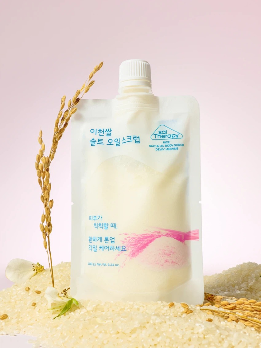 Soltherapy 米糠 盐油 身体磨砂膏 Dyui茉莉 180g