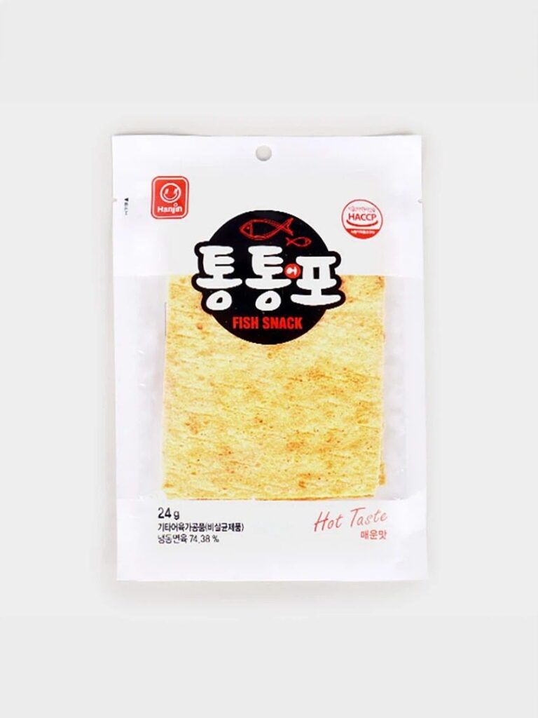 通通 鱿鱼条 辣味 24g