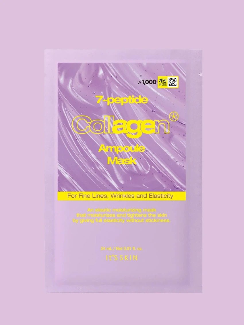 爽肤水 七肽胶原蛋白 安瓶面膜 1片 24ml