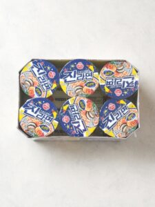 Ottogi 真拉面 Sunhanmat Jakeunkeop 6件