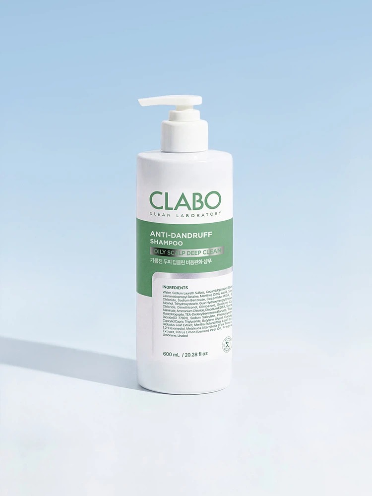 Clabo 油性头皮 深层清洁 去屑 洗发水 600ml