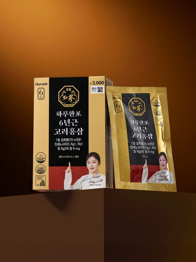 Hyureom Haruhan包 6Nyeongeun Goryeohongsam 5包 5日量