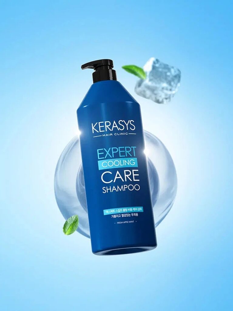 Kerasys Expert 头皮清凉 去屑护理 洗发水 1000ml