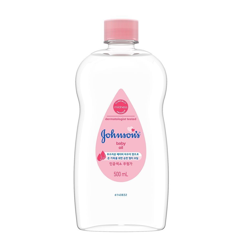 Johnson'sBeibi Regyulreo Oil 500ml (粉色)