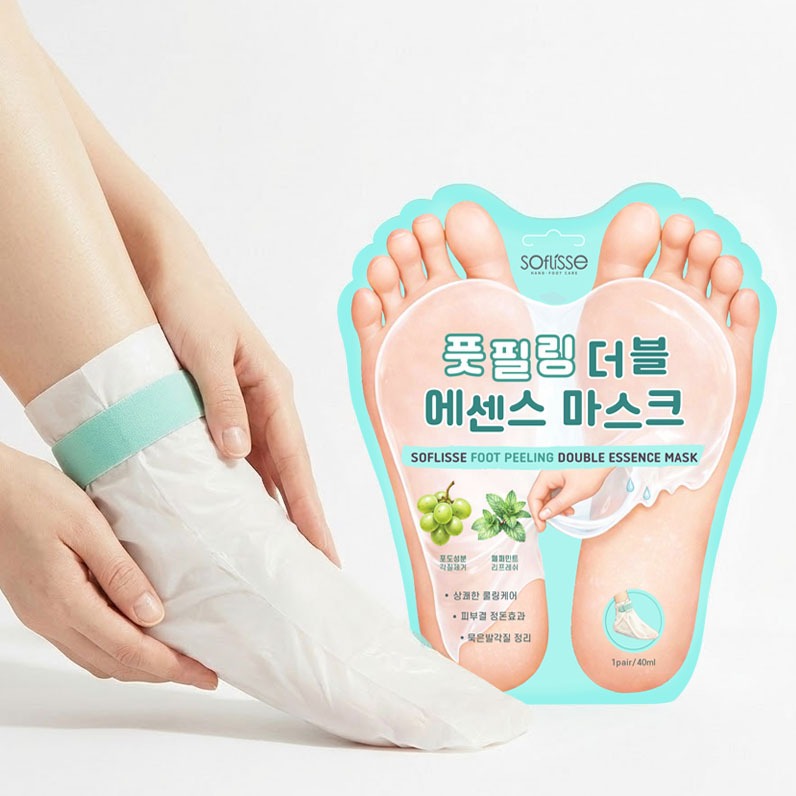 Sopris 足部去角质 双支装 精华液 面膜 Oe 1Jong