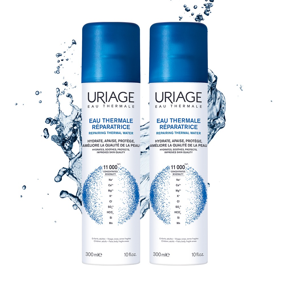 [3Jung屏障强化 喷雾] URIAGE 修复温泉水 300ml 双重企划 (300ml+300ml) 企划装
