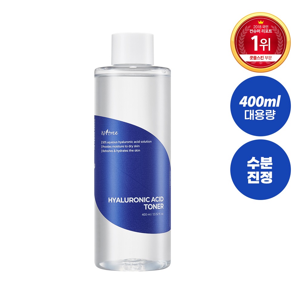 [大容量] Isntree 玻尿酸Ruronsan 爽肤水 400ml