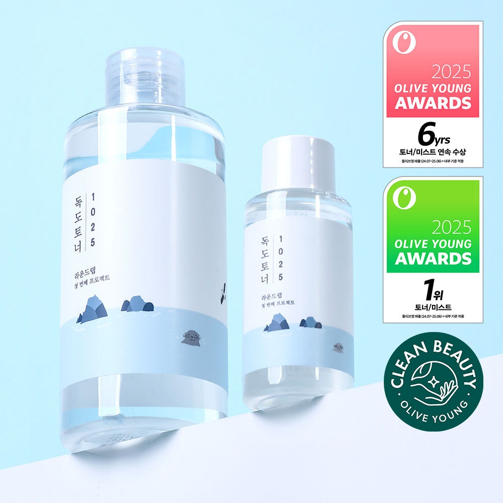 [1Deung爽肤水] ROUND LAB 1025 独岛爽肤水 200ml 企划装（赠50ml）
