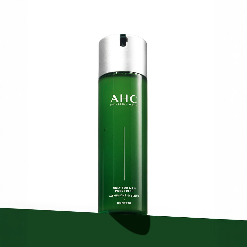 [清爽哑光] AHC 温感Ri男士 毛孔 Peureswi 多效合一精华液 双重企划装 (120ml+120ml)