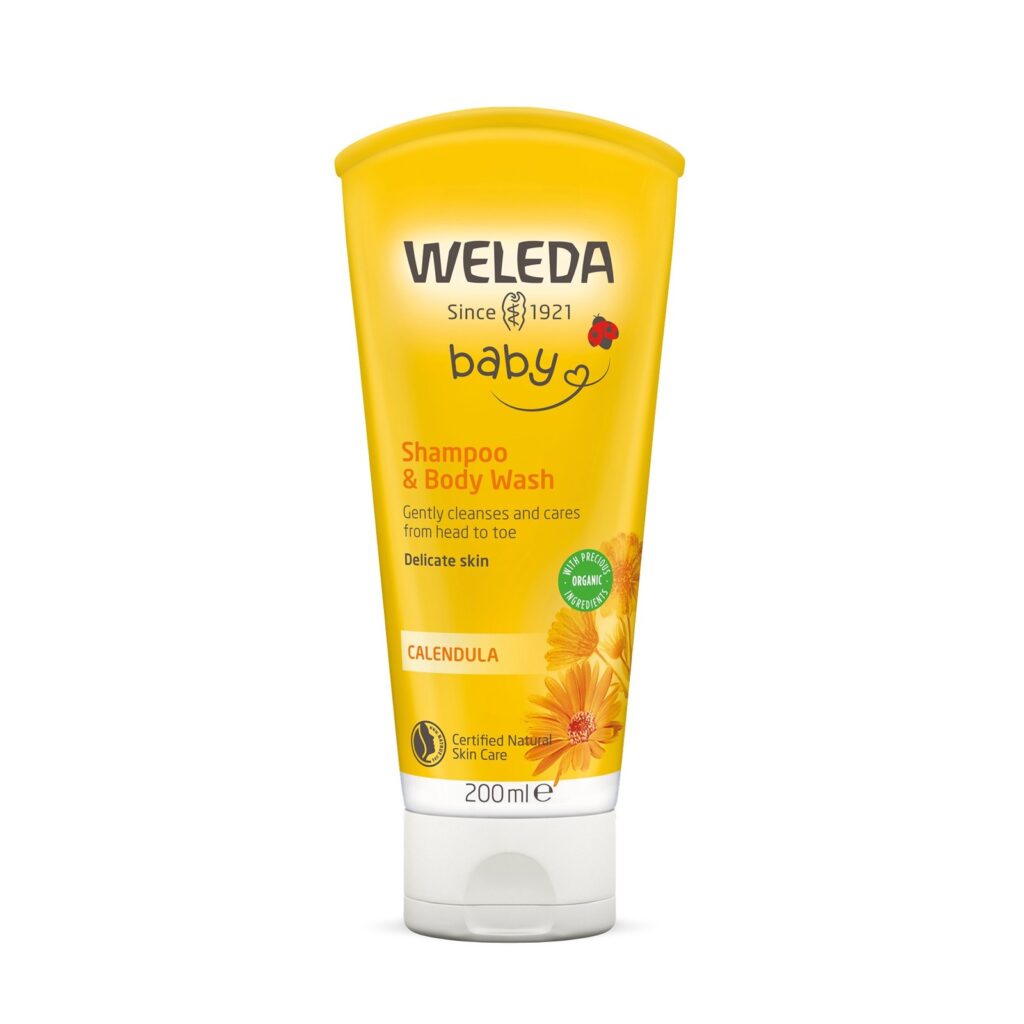 Weleda 金盏花 婴儿洗发沐浴露 200ml