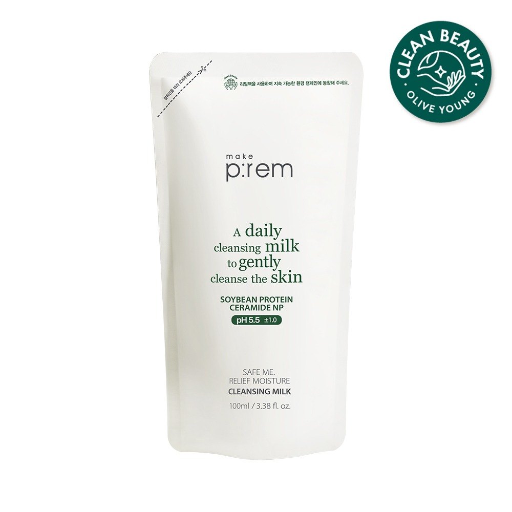 Makeprem Safe Me Relief 保湿洁面乳 补充包 面膜100ml