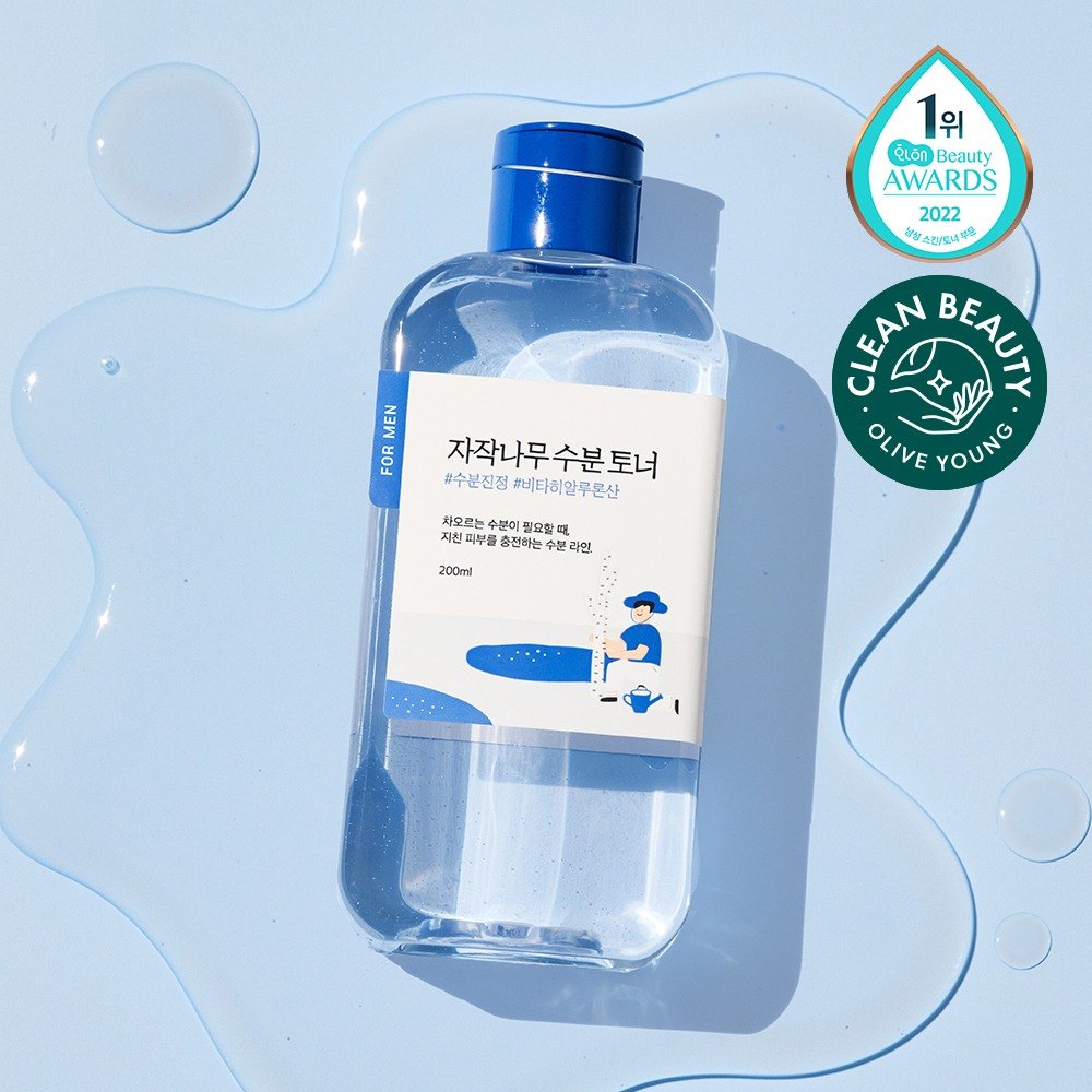 [补水舒缓] ROUND LAB 男士 白桦树补水爽肤水 200ml