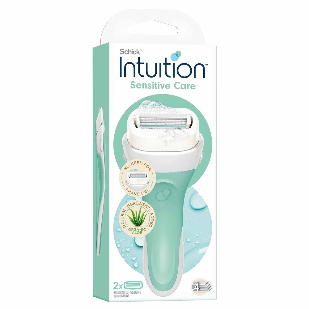Schick Intuition 脱毛器(主机+2件刀片) 2Jong(柠檬莓/芦荟) Taek 1