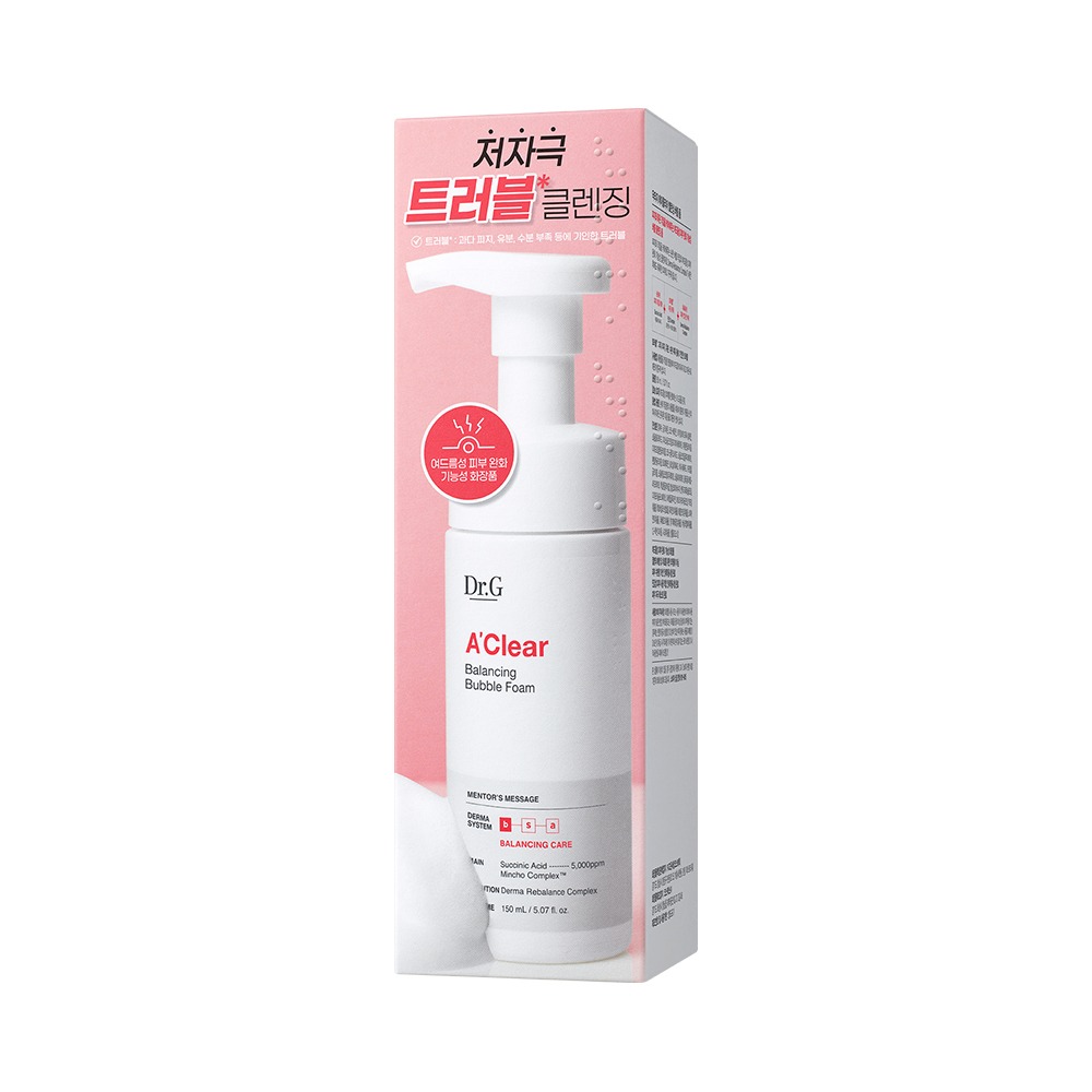 [痘痘修护] Dr.G AI清爽平衡泡泡洁面乳 150ml