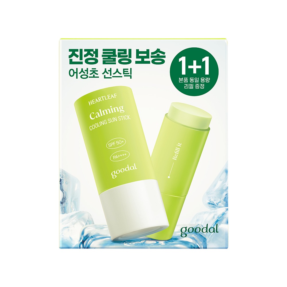 [Telretobi 联名款] GudAl 清爽黄芩舒缓冷感防晒棒 19g 1+1企划装（赠大王贴纸3张）